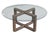 Brown Mid Century Modern Oak Wood Coffee Table For Sale - Image 8 of 15