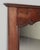 French Country Oak Trumeau Mirror 28.75"w X 41"h For Sale - Image 4 of 7