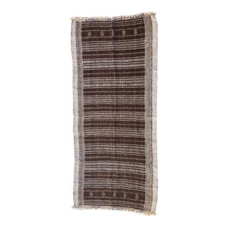 Hand Woven Home Spun Wool Throw For Sale