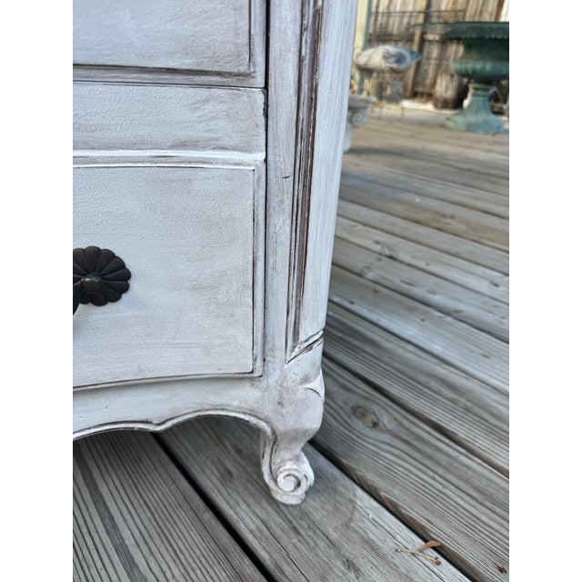 1950s Old Painted Commodes Chests - A Pair For Sale - Image 5 of 9