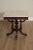Victorian Eastlake Antique Marble Top Walnut Parlor Table For Sale - Image 4 of 12