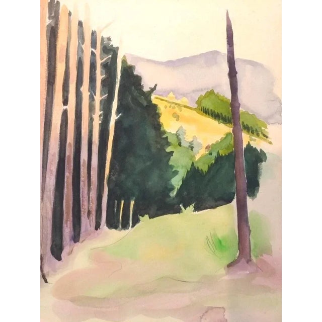 Into the Woods is an original modern artwork realized in the 1930s by the French artist Pierre Segogne (1890-1958)....