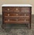 Wood Antique French Louis XVI Mahogany Commode With Carrara Marble For Sale - Image 7 of 17