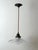 Art Nouveau Prismatic Glass Pendant Light from Holophane, Germany, 1910 For Sale - Image 12 of 17