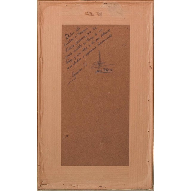 Jaume Paltre, Caricature of a Puppet Master, 1990s, Ink and Pencil For Sale - Image 7 of 9