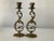 Vintage Hen Holon Shabbat Candlestick Holders- a Pair For Sale In New York - Image 6 of 6