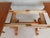 Er Buck Trestle Base Maple Farmhouse Dining Table 96"w For Sale - Image 4 of 12