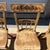Early 19th Century Antique Set of Six Federal Paint Decorated Plank Seat Windsor Chairs, Baltimore, Circa 1820s For Sale - Image 5 of 12