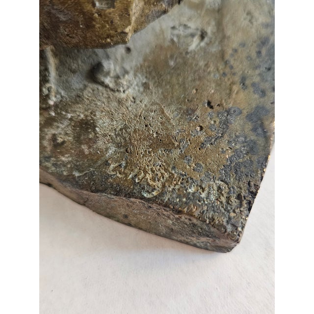 Luis Sanguino Bronze Sculpture Mujer Castiza Con Canasta For Sale - Image 4 of 8