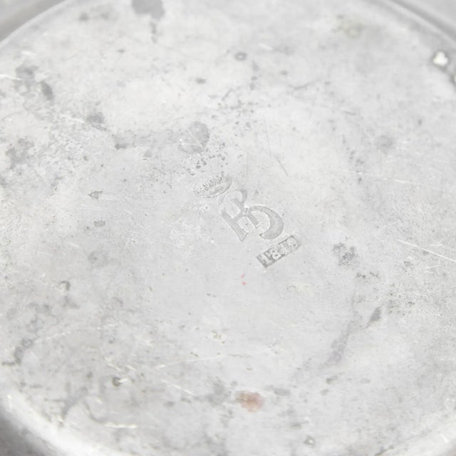 1910s Antique Mogens Ballin Pewter Bowl For Sale - Image 5 of 7