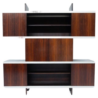 Mid-Century Modern Shelf attributed to Angelo Mangiarotti, Italy, 1970s For Sale