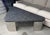 Charcoal Mid Century Modern Chrome and Specimen Granite Coffee Table Probably Custom Breuton For Sale - Image 8 of 8