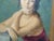 Marc Rebierre, Portrait of a French Girl, 1960s, Oil Painting on Canvas, Framed For Sale - Image 6 of 14