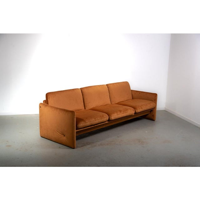 Simone 3-Seater Sofa by Kazuhide Takahama for Simon International, 1980s For Sale - Image 17 of 18