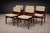 Brazilian Modern Set of Five Rosewood & Leather Dining Chairs, Jorge Zalszupin, Brazil, 1960s For Sale - Image 11 of 14