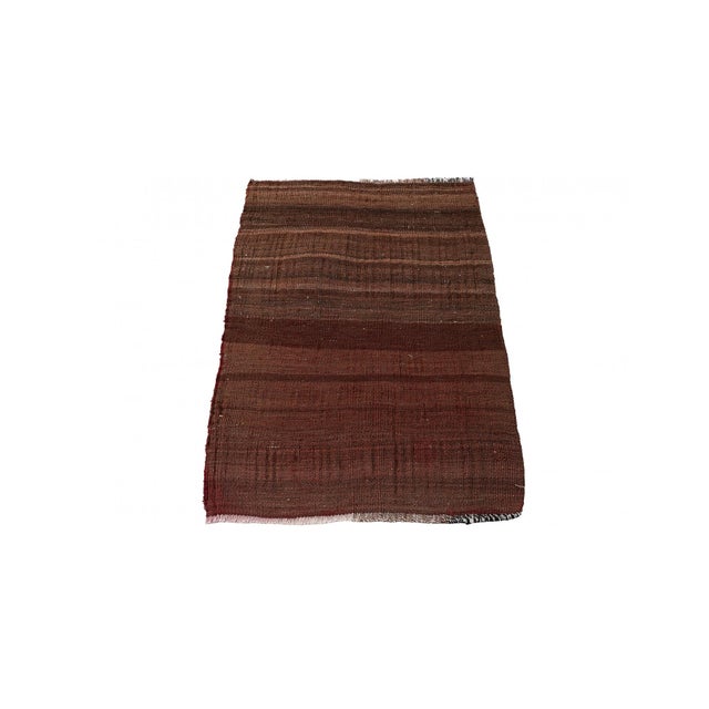 Vintage handwoven wool kilim rug from Kars region of Turkey. Approximatelly 50-60 years old. In very good condition. Rare...