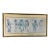 Vintage Framed Figurative Artwork, Circa 1990s' For Sale