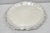 Vintage Poole Silver 3209 Victorian Style 12" Round Silver Plated Salver Platter Tray. Circa Mid 20th Century....