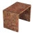 A Mica Covered Waterfall Coffee Table in the Manner of Jean-Michel Frank. Contemporary. For Sale