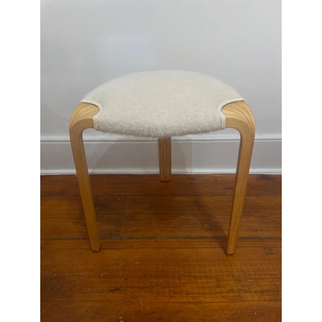 1950s 1950s Vintage Alvar Aalto Stool For Sale - Image 5 of 8