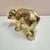 Vintage Solid Brass Bear Statue For Sale In New York - Image 6 of 8