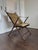Vintage Faux Bamboo, Leather Campaign Folding Chair attributed to Maison Jansen, 1950s For Sale - Image 16 of 17