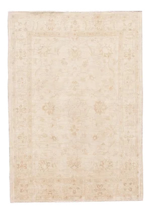 Early 20th Century Vintage Pak Persia Handmade Beige Wool Rug