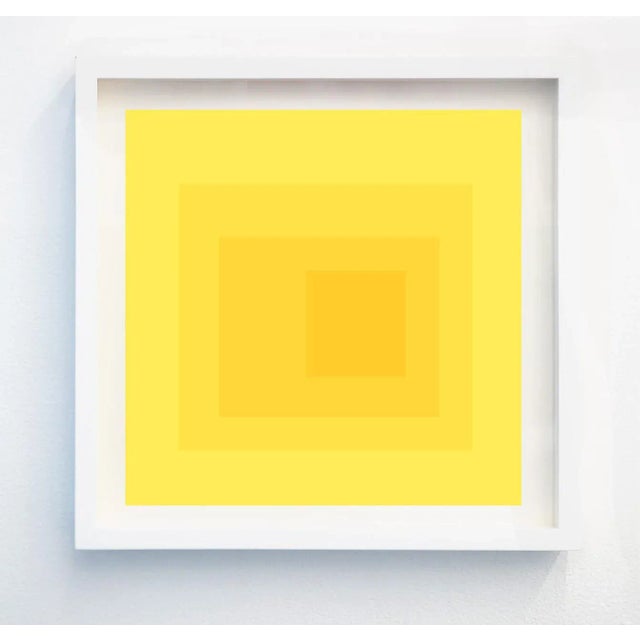 Mid-Century Modern Contemporary Geometric Art in Color Set of 6 - 24" X 24" For Sale - Image 3 of 11