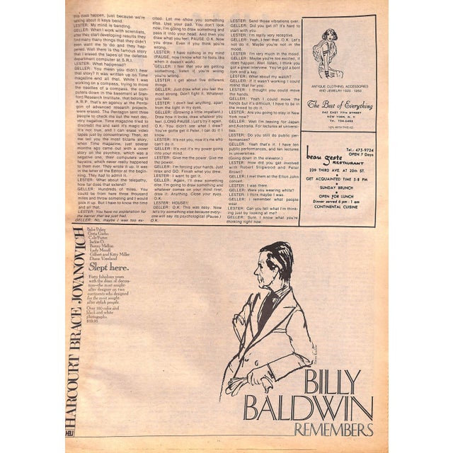 [48] pp. Motion Olympus Inc 1975 15" x 12" Contents: Volume V, Number 3 Lee Radziwill 4 Uri Geller 8 Lina Wertmuller 12...