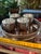 Mid-Century Modern 1960s Italian Silverplate Pierced Gallery Tray With Faux Bois Bakelite or Formica Surface For Sale - Image 3 of 8
