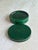 Gemstone Vintage Otagiri Malachite Lacquerware Coaster & Box Set- 5 Pieces For Sale - Image 7 of 9