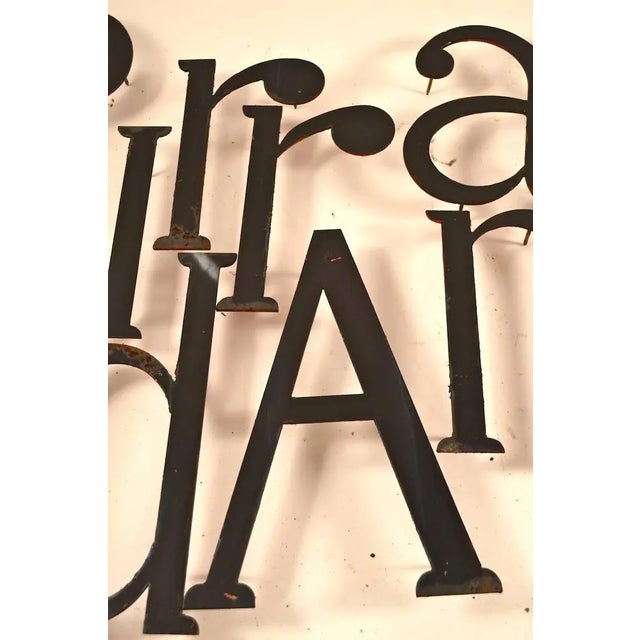 Collection of Approximately 40 Steel Letters For Sale - Image 4 of 11