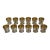 Vintage Sheridan Silverplated Bunch Bowl Cups- Set of 12 For Sale