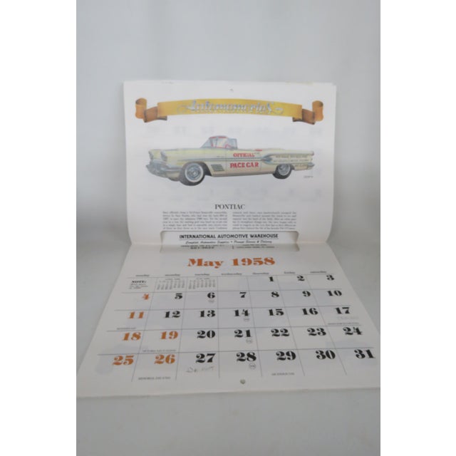 Automemories Classic Car 2014 Calendar Retro Styled 1958 Vintage Auto Art 4706b For Sale - Image 11 of 18