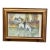 Framed 1920s w.c. Vincent Watercolor Painting Rider on White Horse Country River Scene For Sale