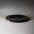 Mid 20th Century Mid-20th Century Mid-Century Modern Centerpiece, Wood and Brass For Sale - Image 5 of 8