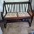 1950s Mid Centuury Wood Bench For Sale - Image 6 of 11