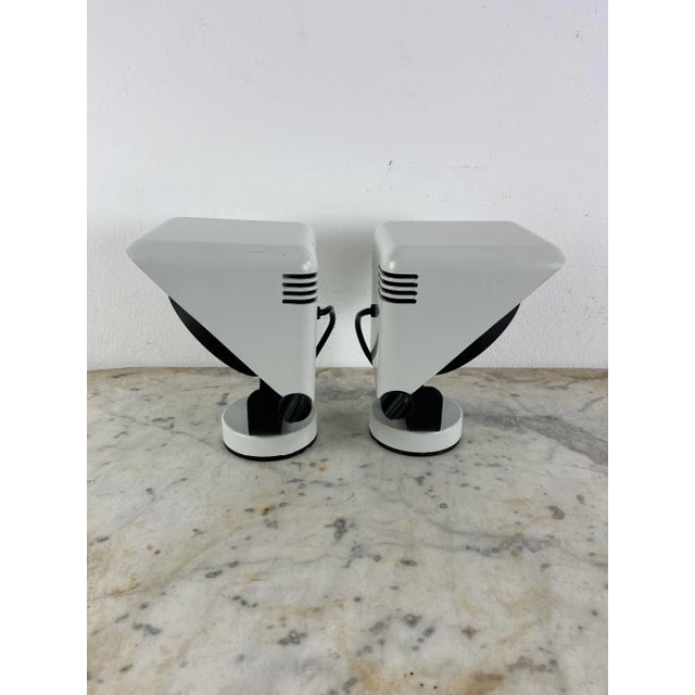 1970s Vintage Adjustable Wall Lamps, Italy, 1970s, Set of 2 For Sale - Image 5 of 10