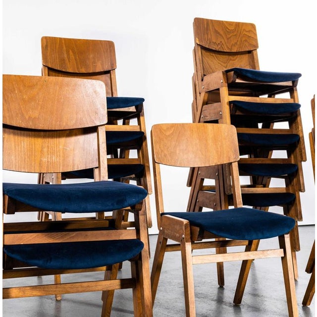 Casala Stacking Upholstered Dining Chair, 1970s For Sale - Image 12 of 13