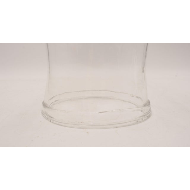 Baldwin Pair of Brass Candlesticks With Globes For Sale - Image 12 of 12