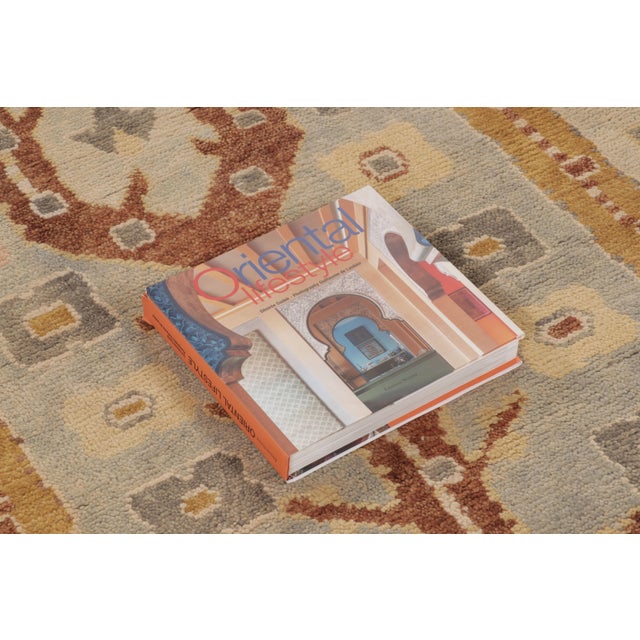 Rug & Kilim’s Contemporary Oushak Rug in Beige & Brown With Tree of Life Patterns For Sale - Image 10 of 10