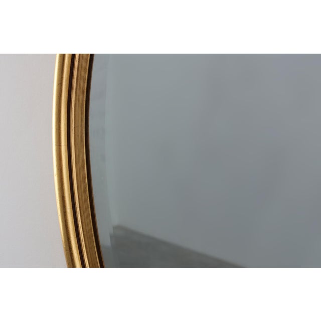 20th Century Louis XVI Mirror in Gilded Wood, France, 1950s For Sale - Image 6 of 11