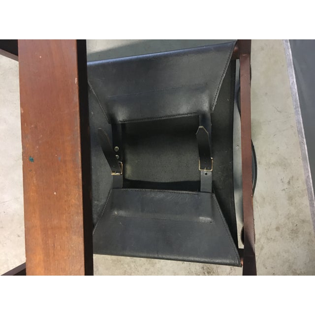 Black Dining Chairs by Gunther Hoffstead for Uniflex, 1963, Set of 6 For Sale - Image 8 of 16