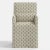 Cloth & Company Stoffer Home x Cloth & Company Lindy Slipcover Dining Arm Chair in Francie Sage For Sale - Image 4 of 7