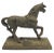 English Antique Bronze Style Horse Sculpture For Sale - Image 3 of 13