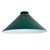 1920s Art Deco Banker/Poker Brass Hanging Ceiling Light W/ 10" Green Glass Shade For Sale - Image 13 of 13