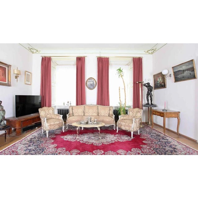 Louis XV Rococo Sofa Set, Set of 3 For Sale - Image 3 of 11