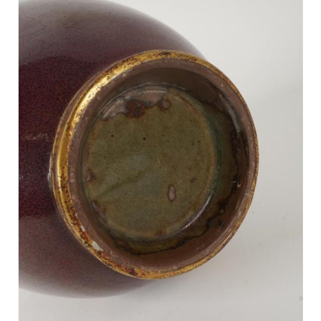 Antique Art Deco Japanese Gilt Porcelain Vase