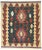 Vintage Persian Shiraz Kilim Rug - 03'02 X 03'08 For Sale - Image 9 of 9