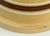 American Brown and White Stripe Yelloware Bowl For Sale - Image 3 of 4